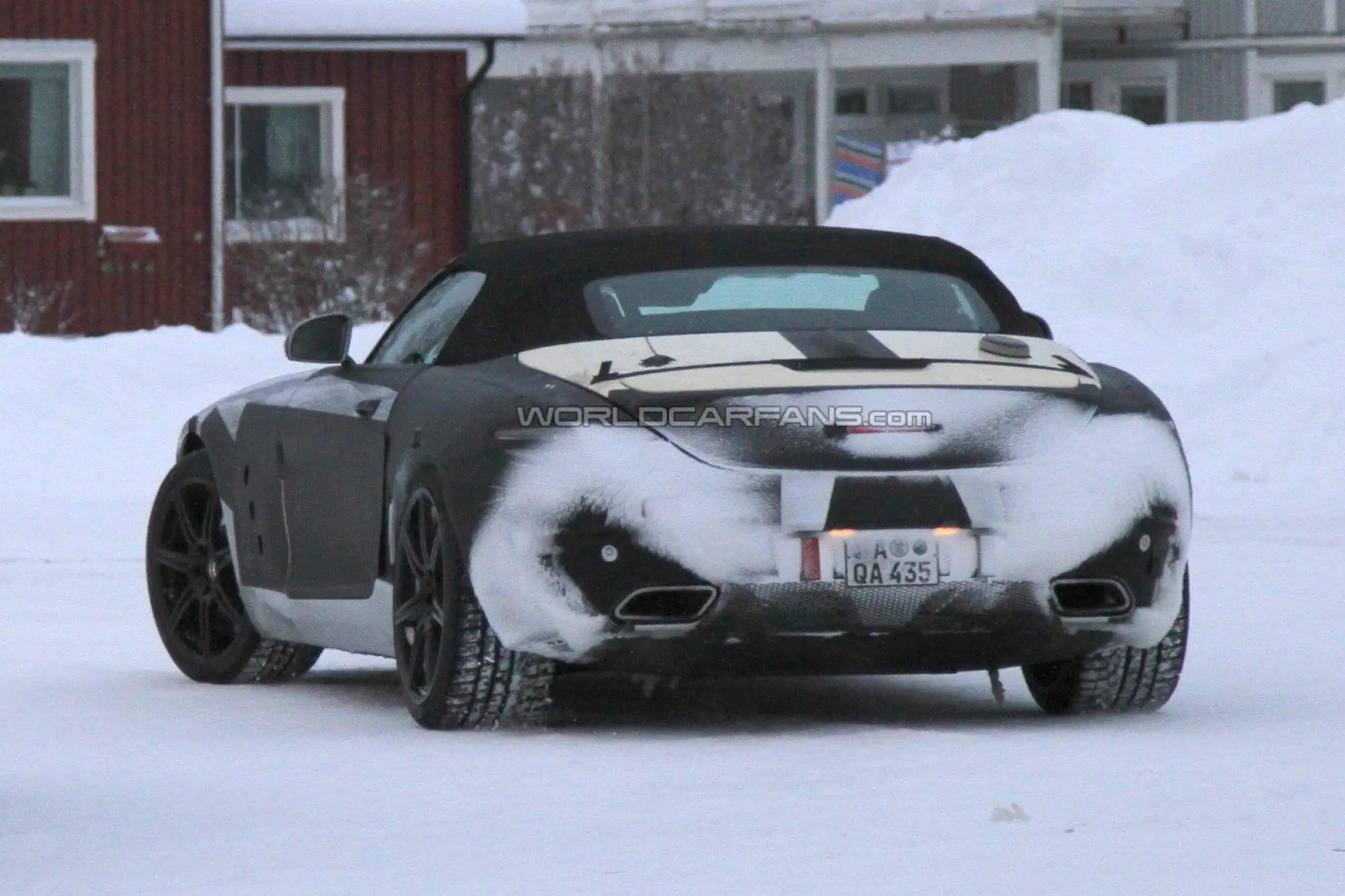 Mercedes SLS AMG Roadster 2012 - Foto spia 25-01-2011 - 2