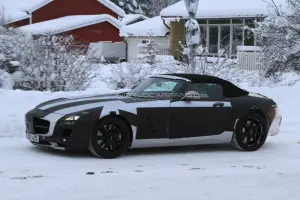 Mercedes SLS AMG Roadster 2012 - Foto spia 25-01-2011 - 6