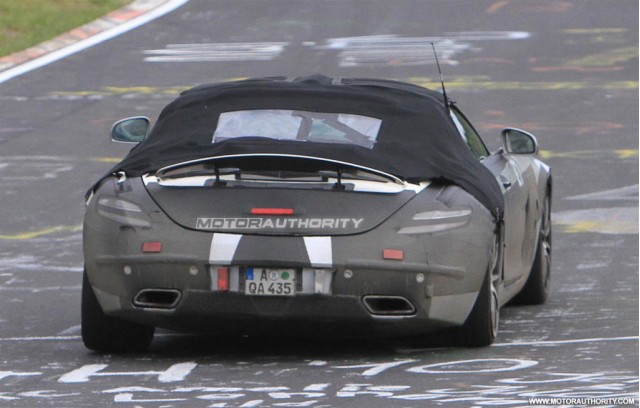 Mercedes SLS AMG Roadster - Foto spia 22-05-2010