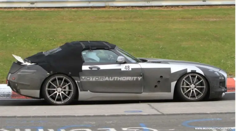 Mercedes SLS AMG Roadster - Foto spia 22-05-2010 - 7