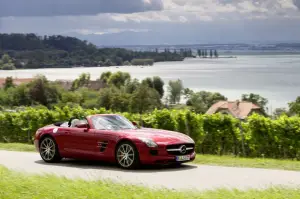 Mercedes SLS AMG Roadster, foto ufficiali