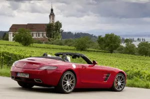 Mercedes SLS AMG Roadster, foto ufficiali