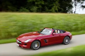 Mercedes SLS AMG Roadster, foto ufficiali