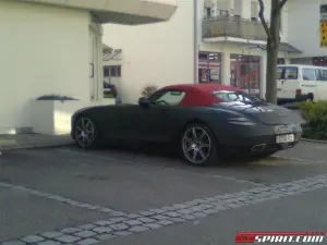 Mercedes SLS AMG Roadster spy - 1