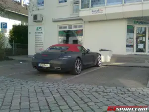 Mercedes SLS AMG Roadster spy - 2