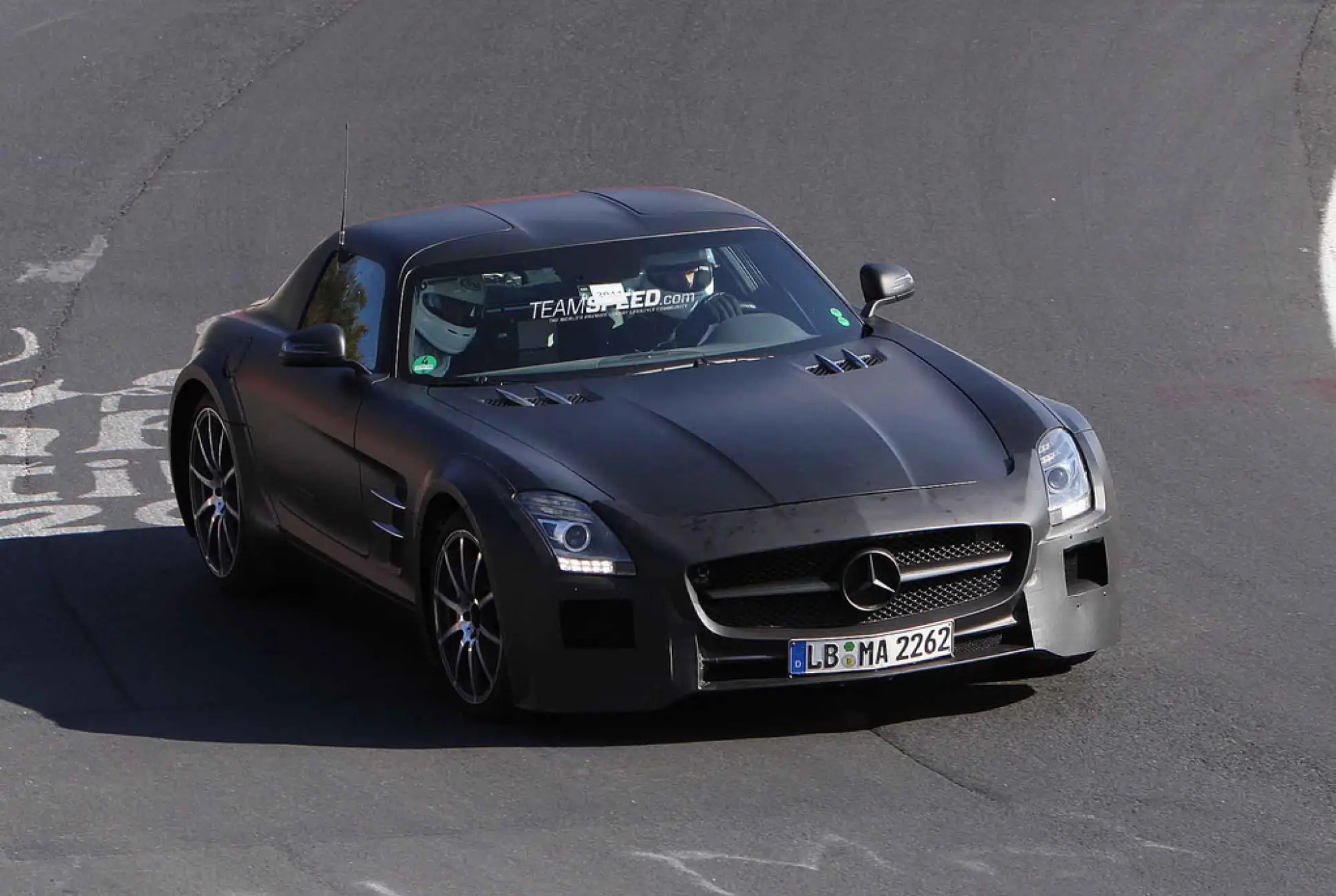 Mercedes SLS Black Series - Foto spia 20-10-2011 - 2