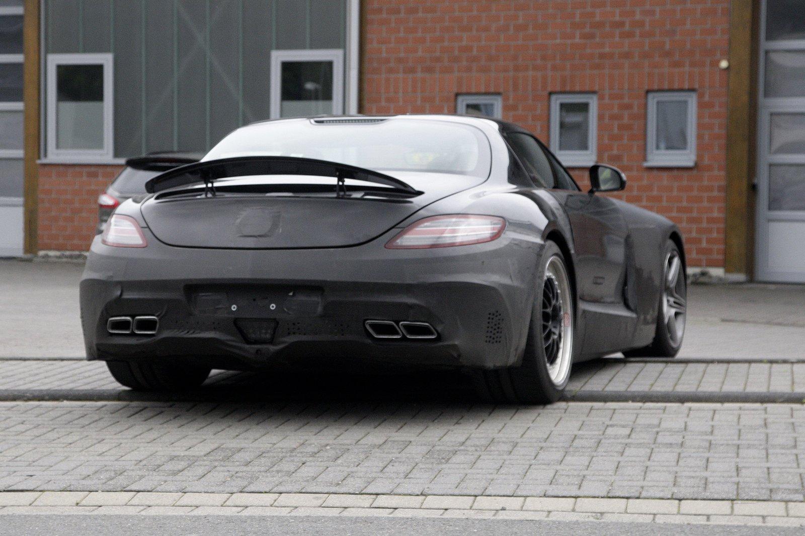 Mercedes SLS Black Series foto spia