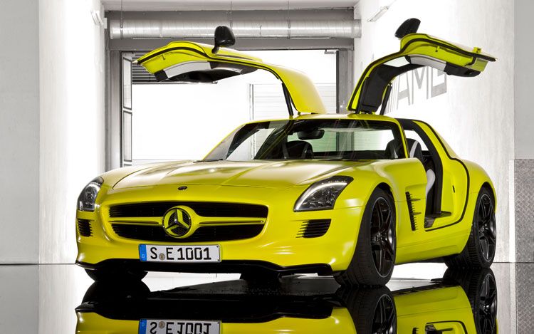 Mercedes SLS E-Cell