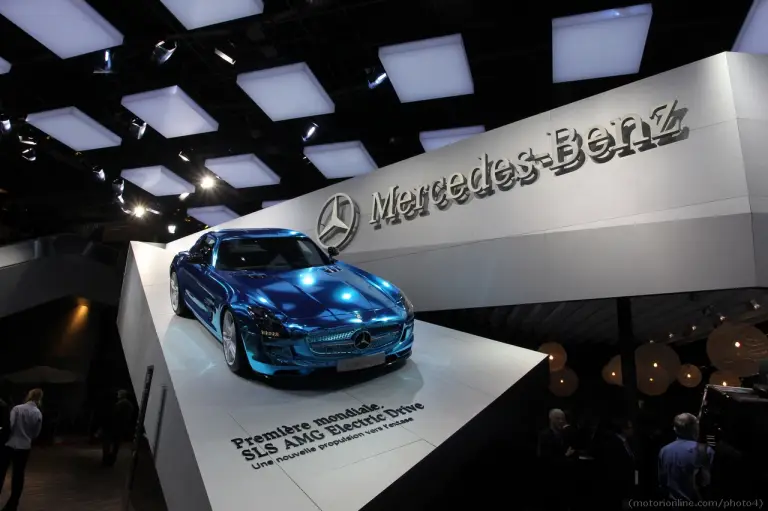Mercedes SLS Electric Drive - Salone di Parigi 2012 - 1