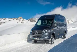 Mercedes Sprinter 4x4 - Prova su strada Austria