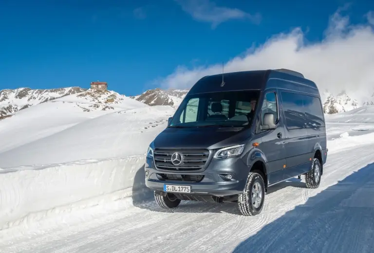 Mercedes Sprinter 4x4 - Prova su strada Austria - 1