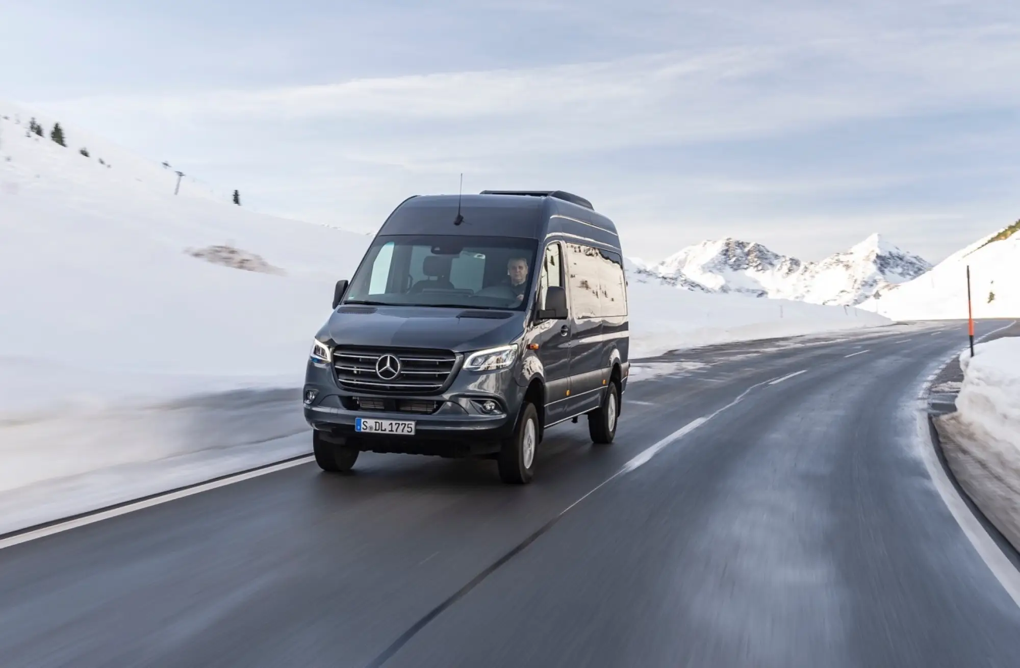 Mercedes Sprinter 4x4 - Prova su strada Austria - 3