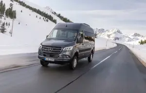 Mercedes Sprinter 4x4 - Prova su strada Austria