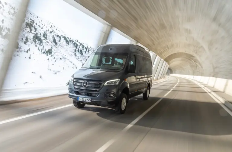 Mercedes Sprinter 4x4 - Prova su strada Austria - 5