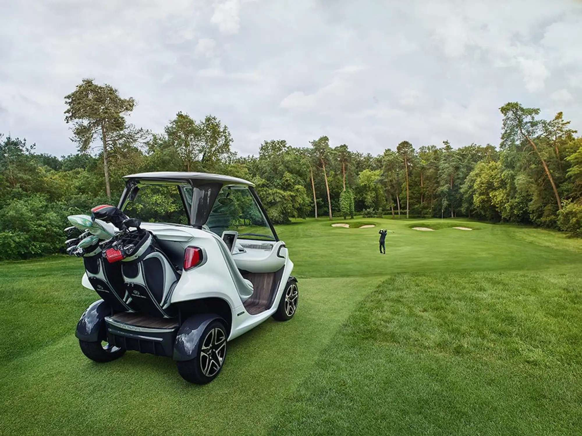 Mercedes Style Edition Garia Golf Cart - 12