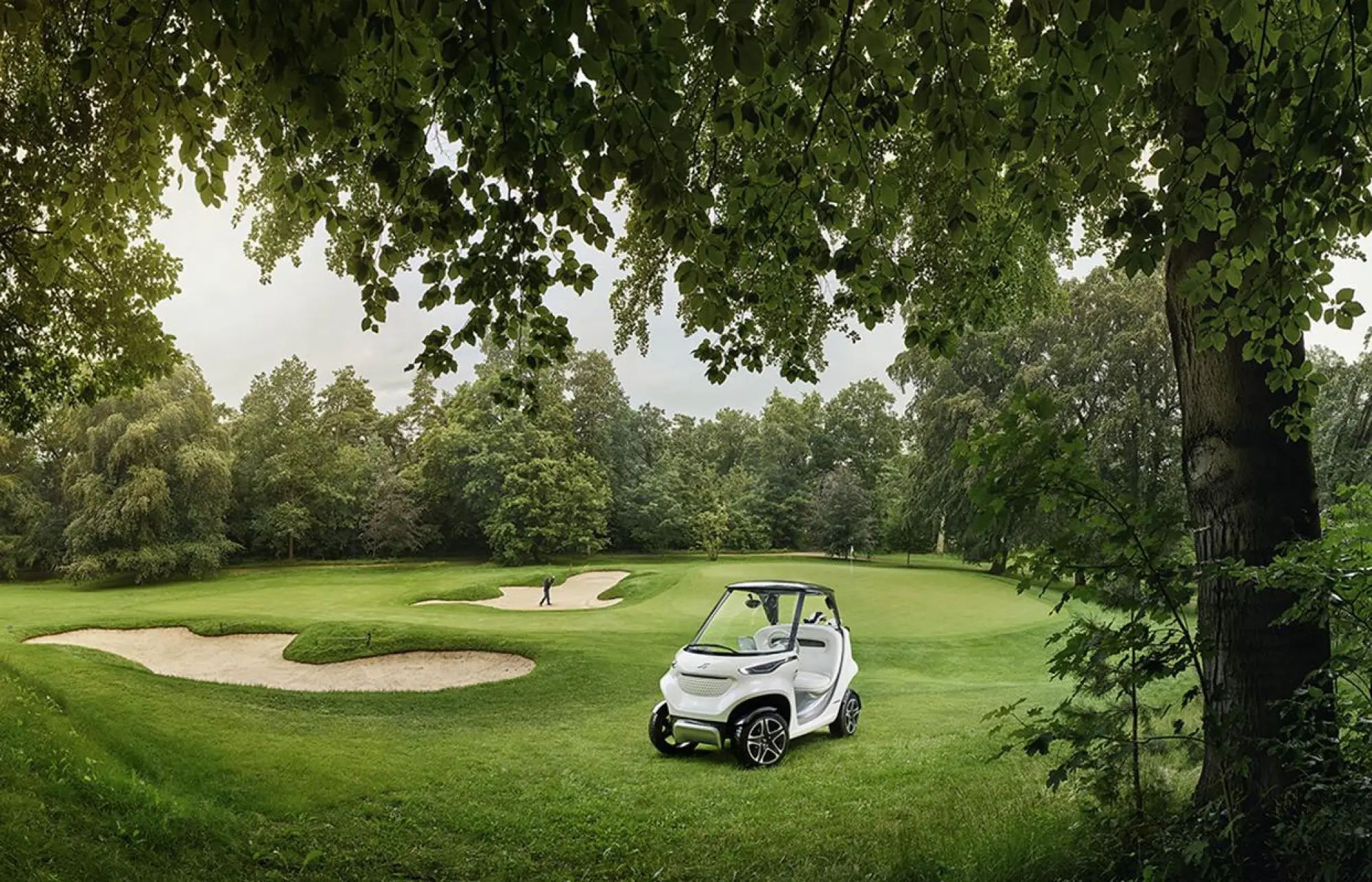 Mercedes Style Edition Garia Golf Cart - 13