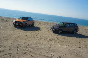 Mercedes SUV Attack Desert Test Drive