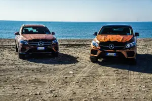 Mercedes SUV Attack Desert Test Drive