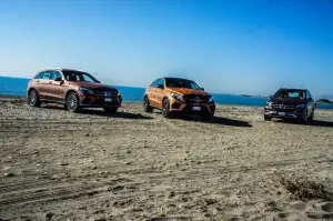 Mercedes SUV Attack Desert Test Drive