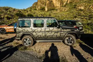 Mercedes SUV Attack Desert Test Drive