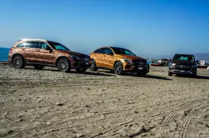 Mercedes SUV Attack Desert Test Drive