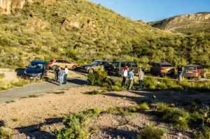 Mercedes SUV Attack Desert Test Drive