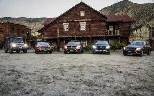 Mercedes SUV Attack Desert Test Drive