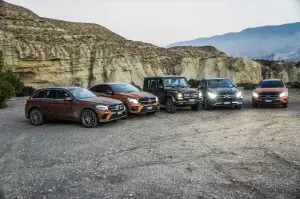 Mercedes SUV Attack Desert Test Drive