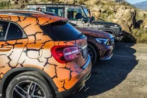 Mercedes SUV Attack Desert Test Drive