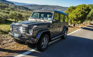 Mercedes SUV Attack Desert Test Drive