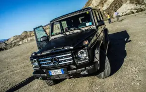 Mercedes SUV Attack Desert Test Drive