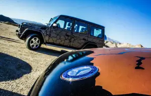 Mercedes SUV Attack Desert Test Drive