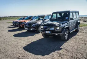 Mercedes SUV Attack Desert Test Drive