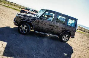 Mercedes SUV Attack Desert Test Drive