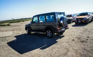 Mercedes SUV Attack Desert Test Drive