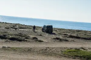 Mercedes SUV Attack Desert Test Drive