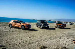 Mercedes SUV Attack Desert Test Drive