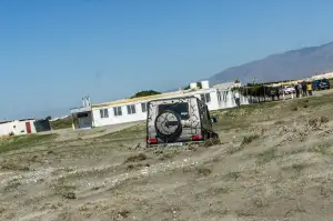 Mercedes SUV Attack Desert Test Drive