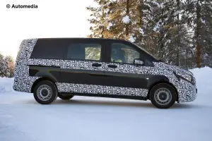 Mercedes Viano MY 2014 - Foto spia 22-01-2014