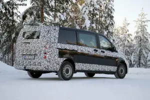 Mercedes Viano MY 2014 - Foto spia 22-01-2014