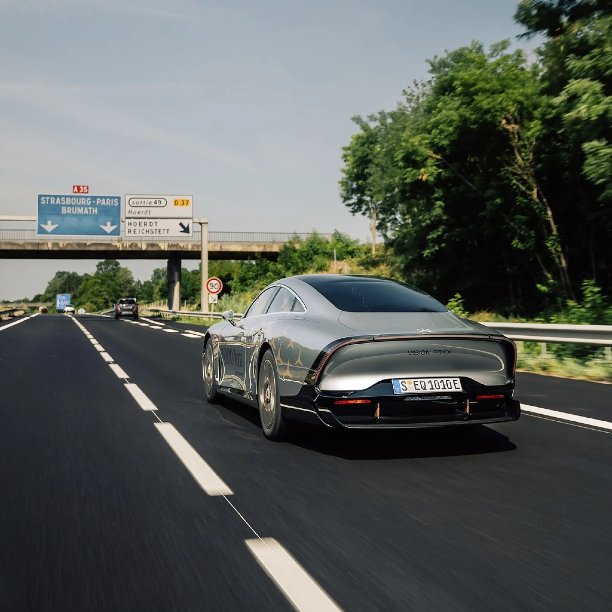 Mercedes Vision EQXX - Record efficienza - 11
