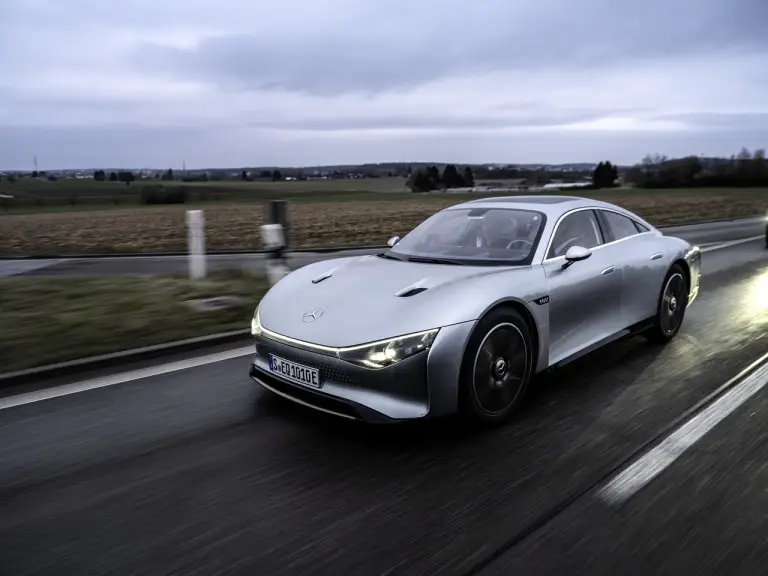 Mercedes Vision EQXX test drive 1000 km - Foto - 32