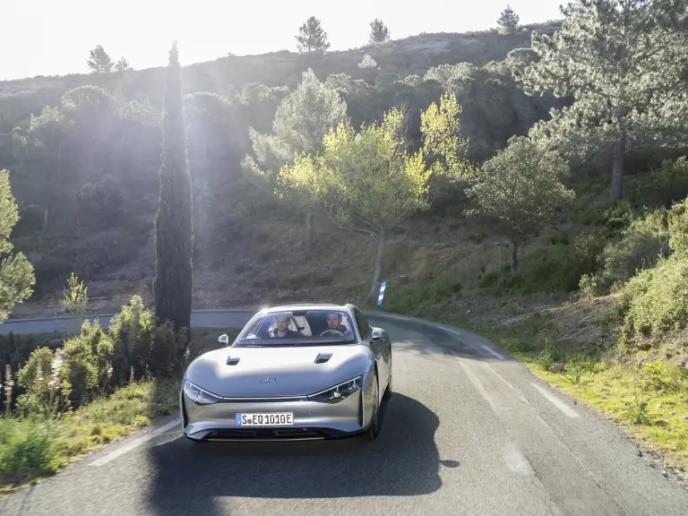 Mercedes Vision EQXX test drive 1000 km - Foto - 40