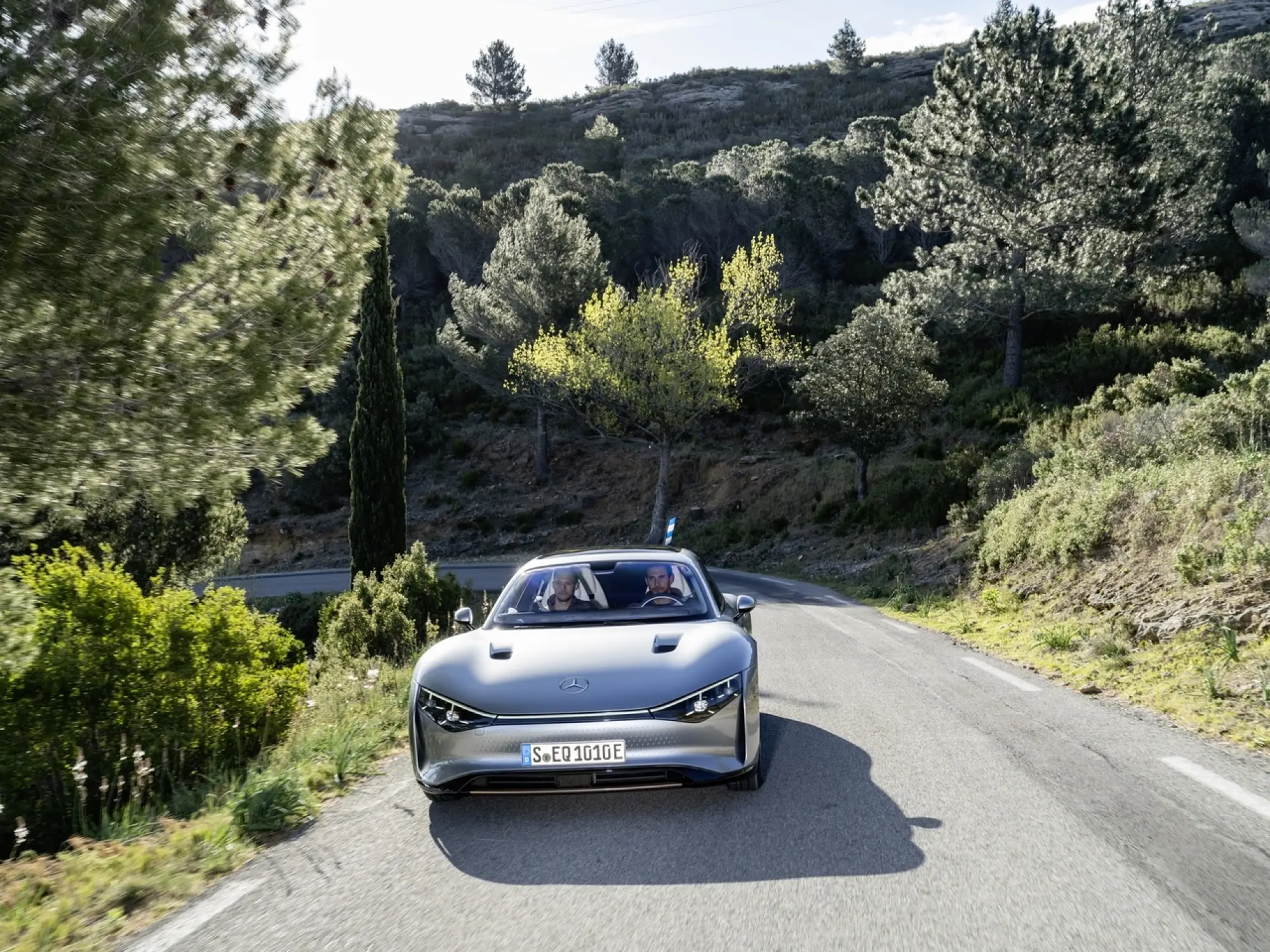 Mercedes Vision EQXX test drive 1000 km - Foto - 41