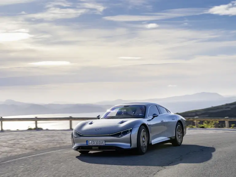 Mercedes Vision EQXX test drive 1000 km - Foto - 49