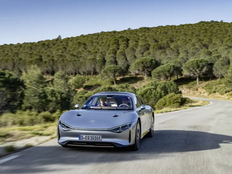Mercedes Vision EQXX test drive 1000 km - Foto - 52
