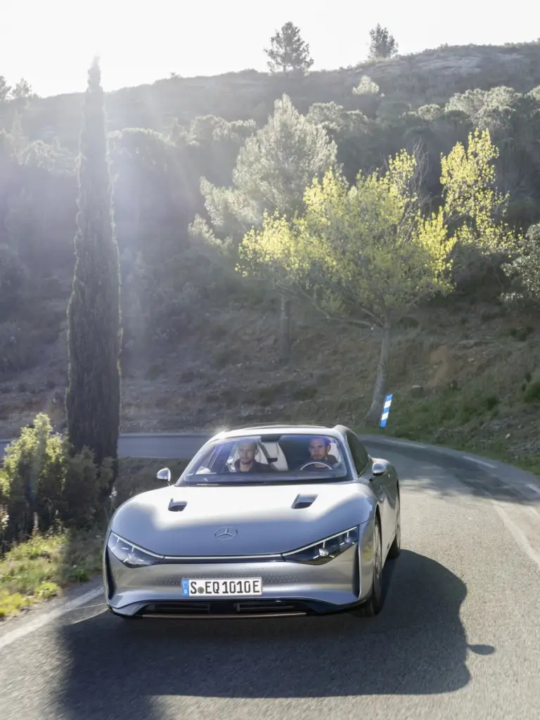 Mercedes Vision EQXX test drive 1000 km - Foto - 81
