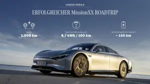 Mercedes Vision EQXX test drive 1000 km - Foto