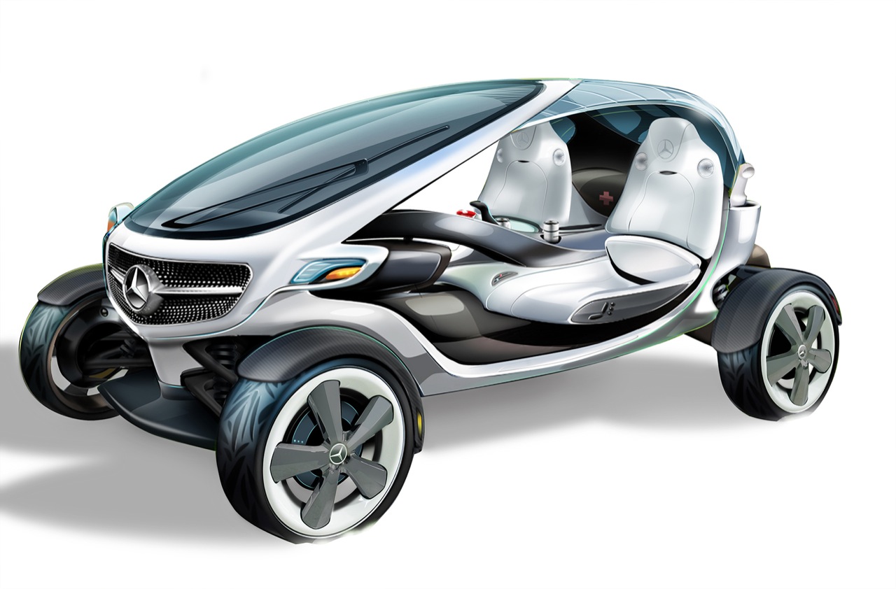 Mercedes Vision Golf Cart