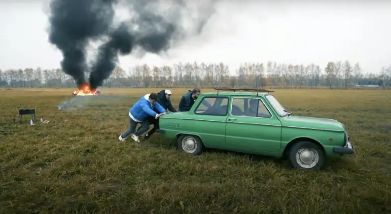 Mikhail Litvin incendia la sua AMG GT 63S - 7